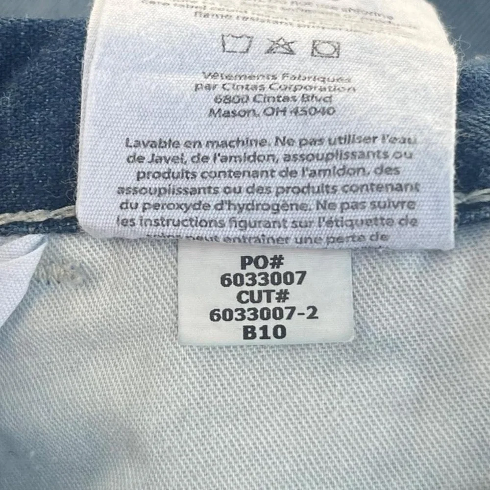 Men's Carhartt FR Work Jeans Blue Denim ARC 2 NFPA 2112 Flame Resistant 40x30